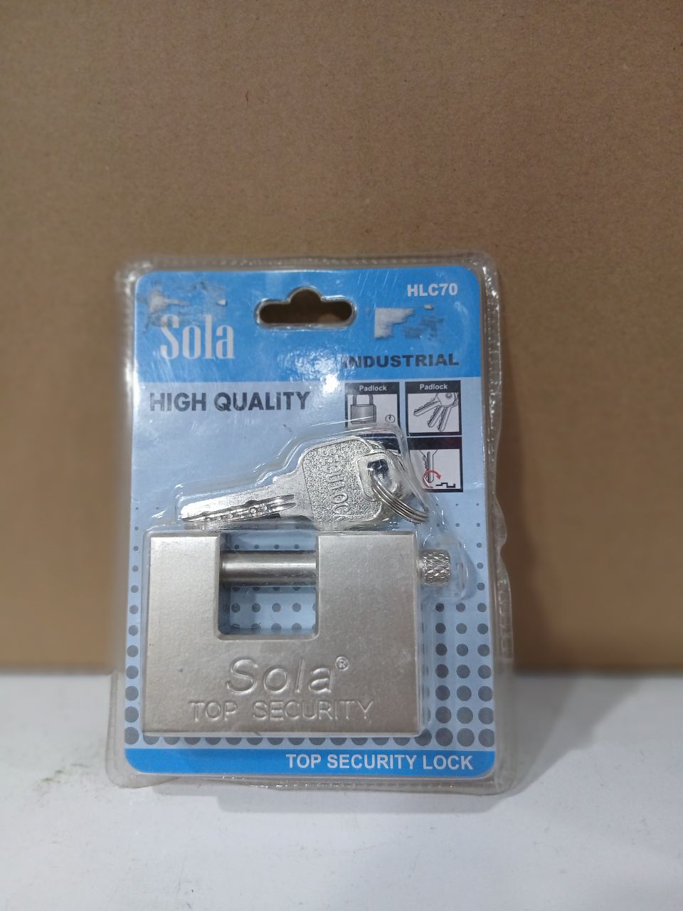 قفل کتابی سولا (SOLA) سایز80