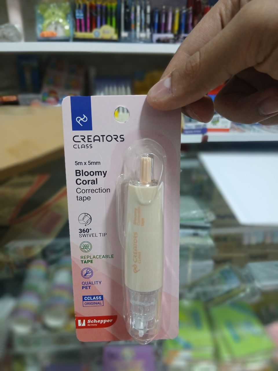 پاک کن Bloomy Coral Correctiontape