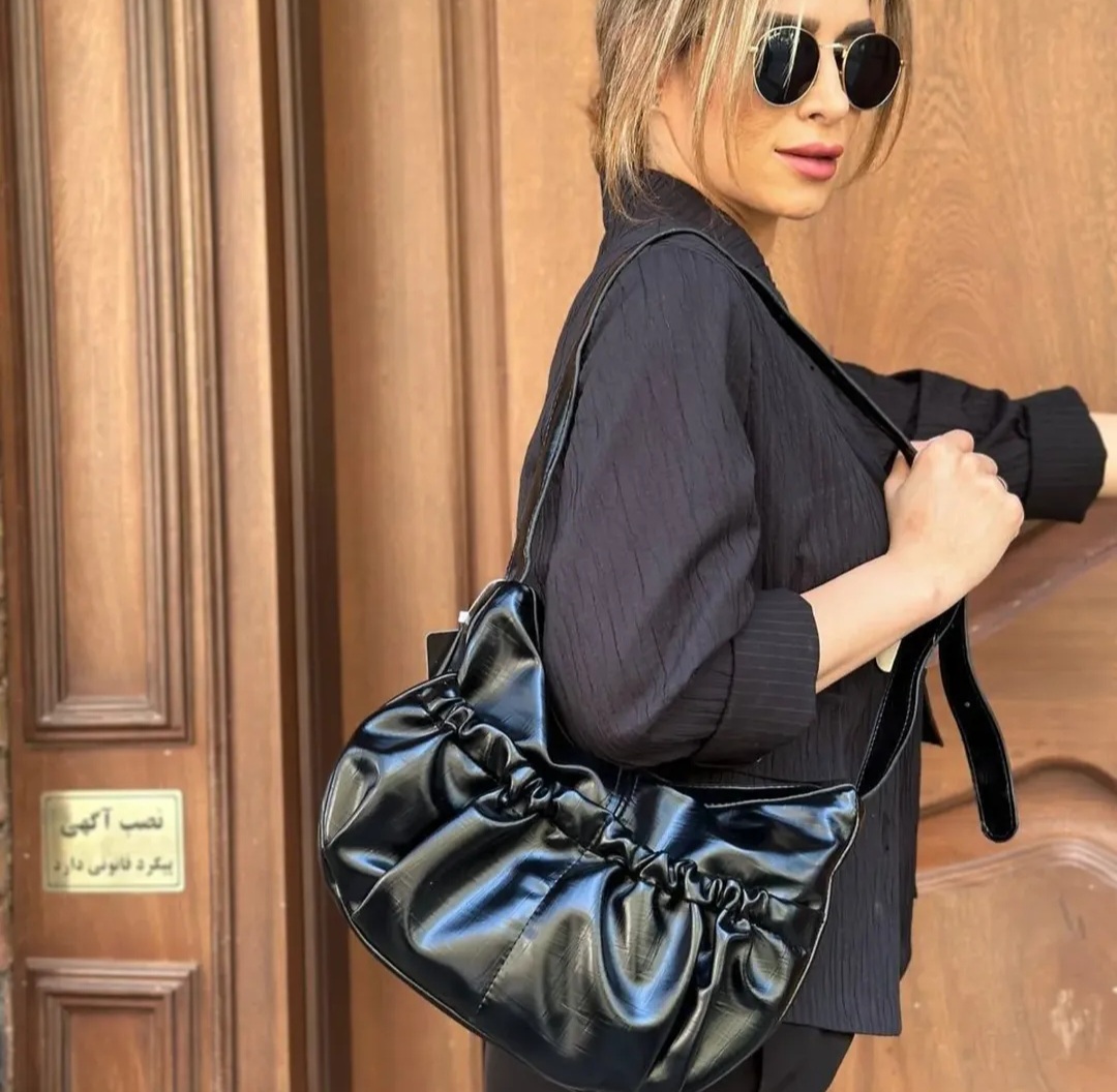 کیف زنانه چین دار