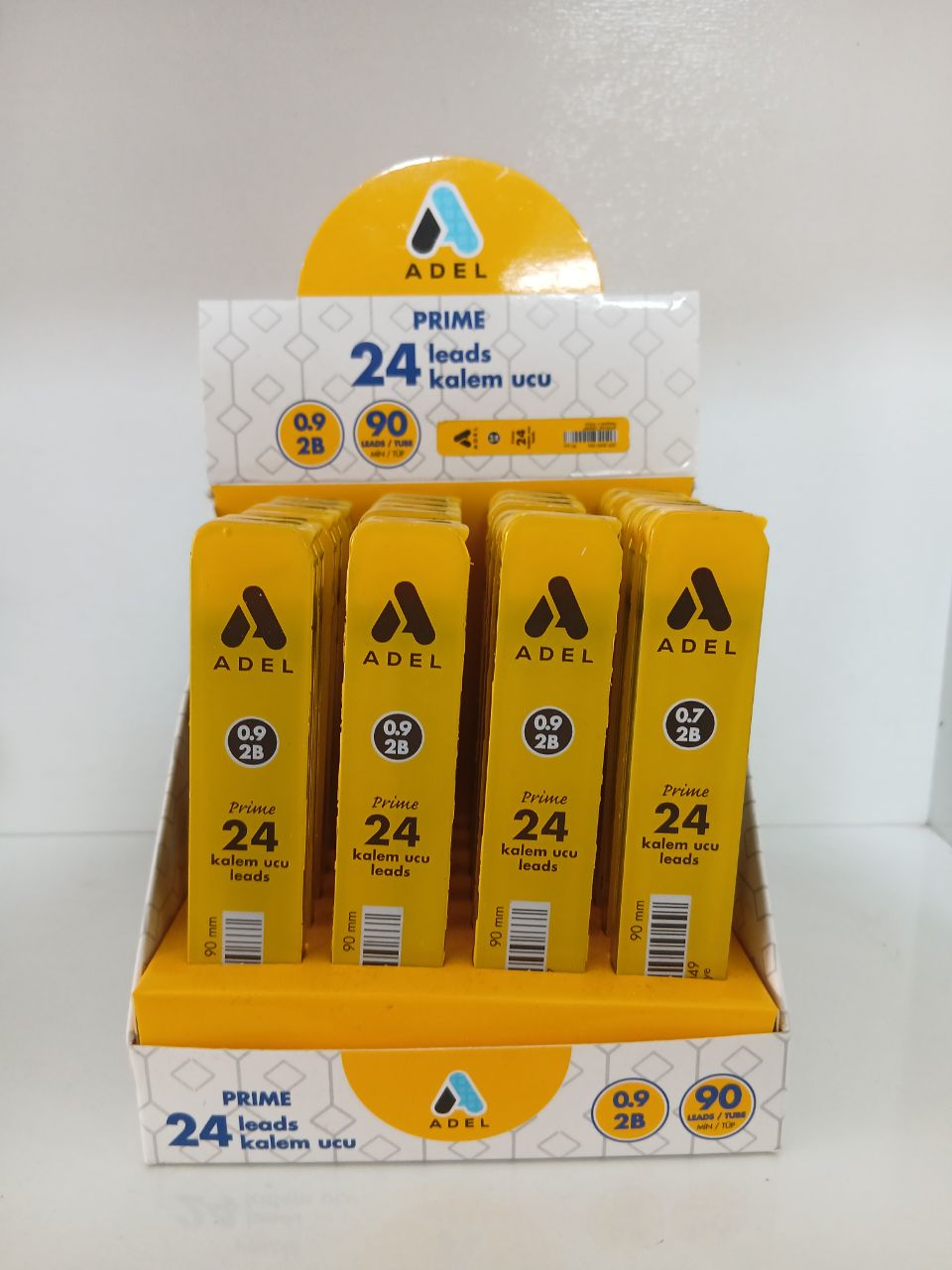 نوک مداد نوکی ادل 0.5 میلی متر Prime بسته 24 عددی