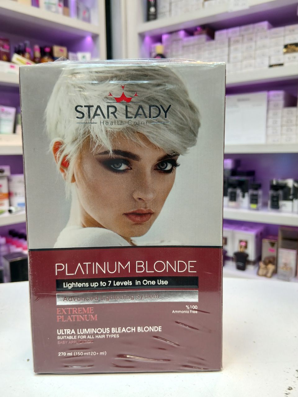 پودر دکلره استار لیدی مدل Platinum Blonde