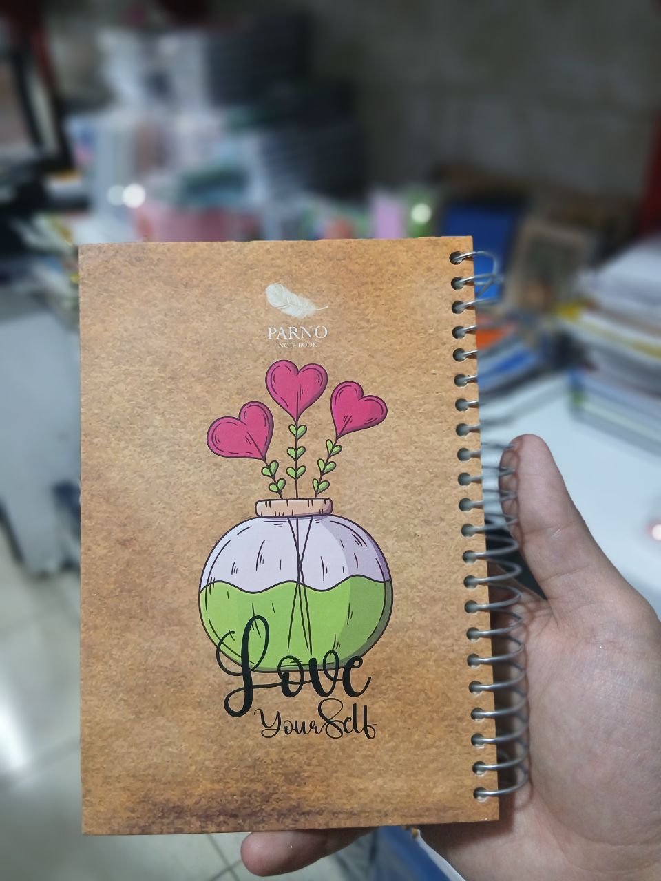 دفترچه یادداشت طرح دار