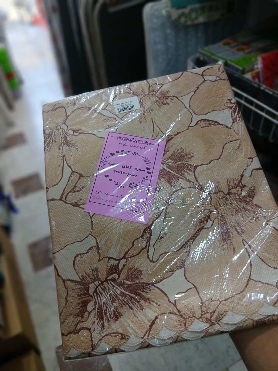 سفره کتان 6 نفره