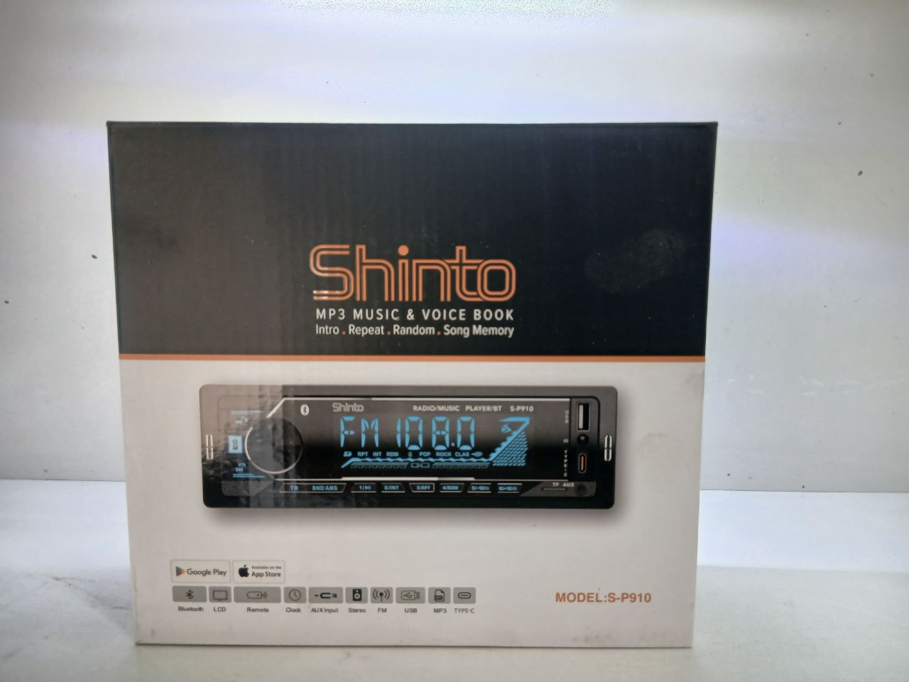 ضبط خودرو Shinto مدل S-P100 با بلوتوث و USB