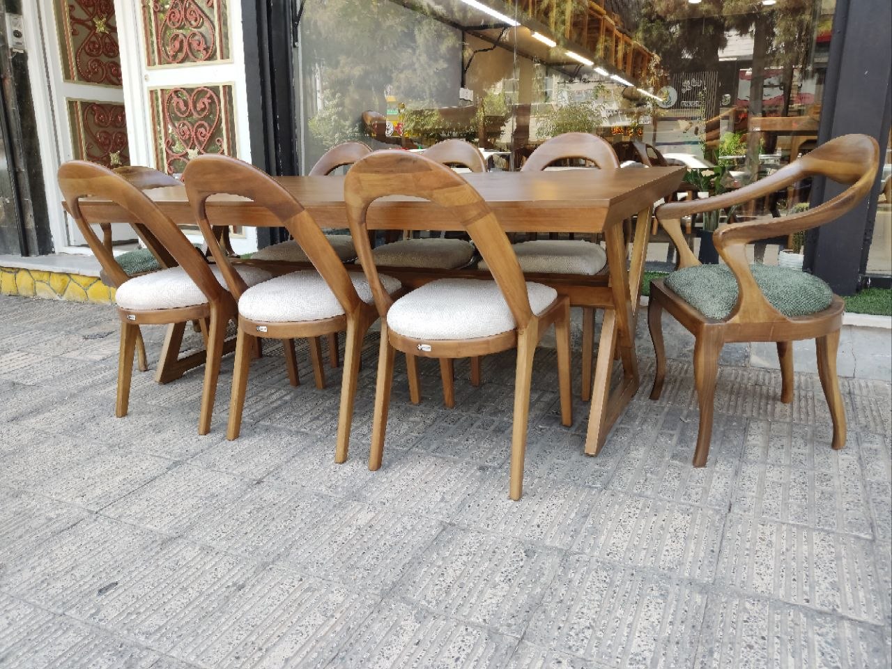 میز ناهار خوری مدل زاویه