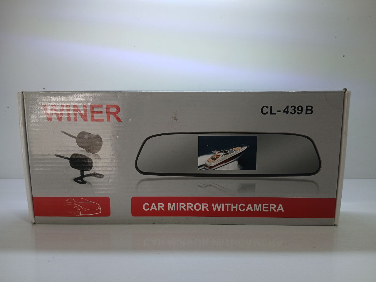 آینه وسط خودرو دوربین‌دار WINER مدل CL-439B