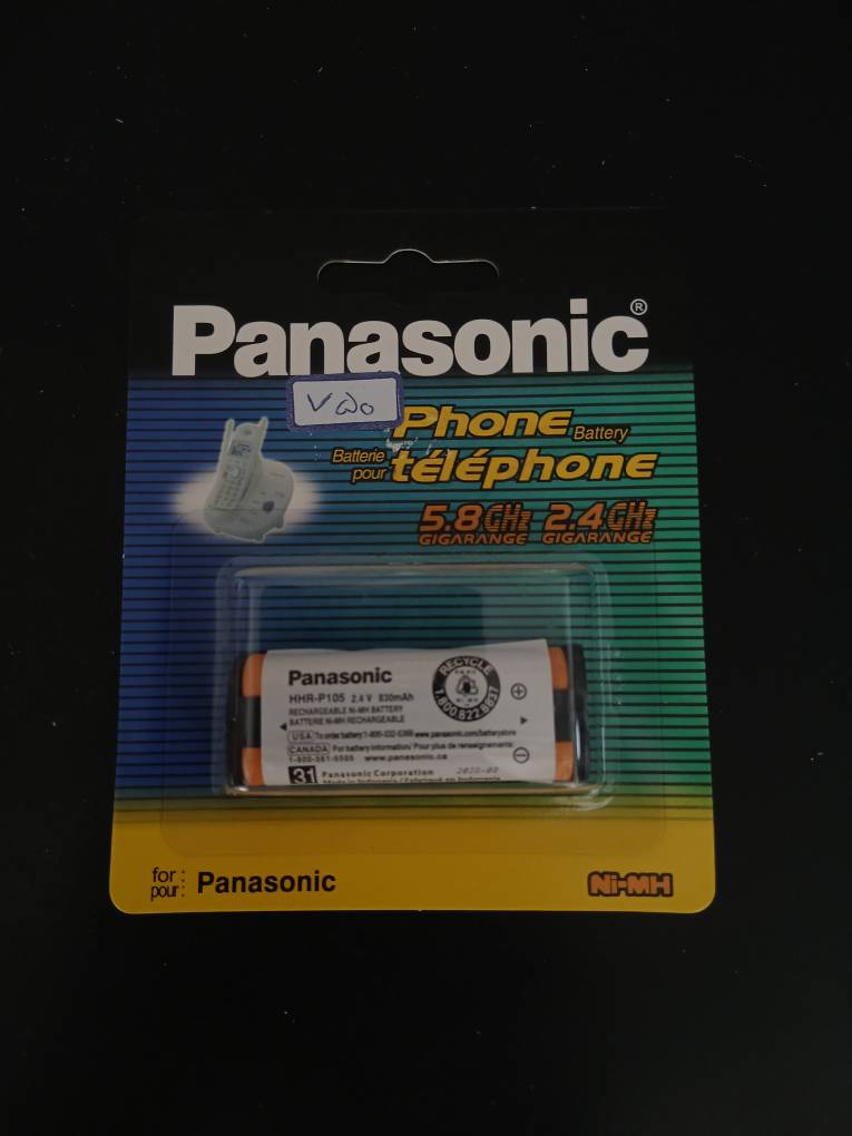 باتری تلفن بی سیم پاناسونیک مدل HHR-P105-DM