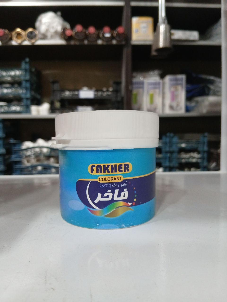 مادر رنگ پلاستیک سفید ربعی فاخر