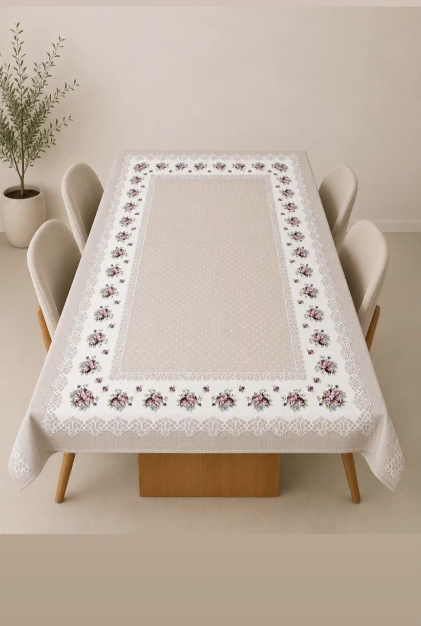رومیزی مخمل ترکمن