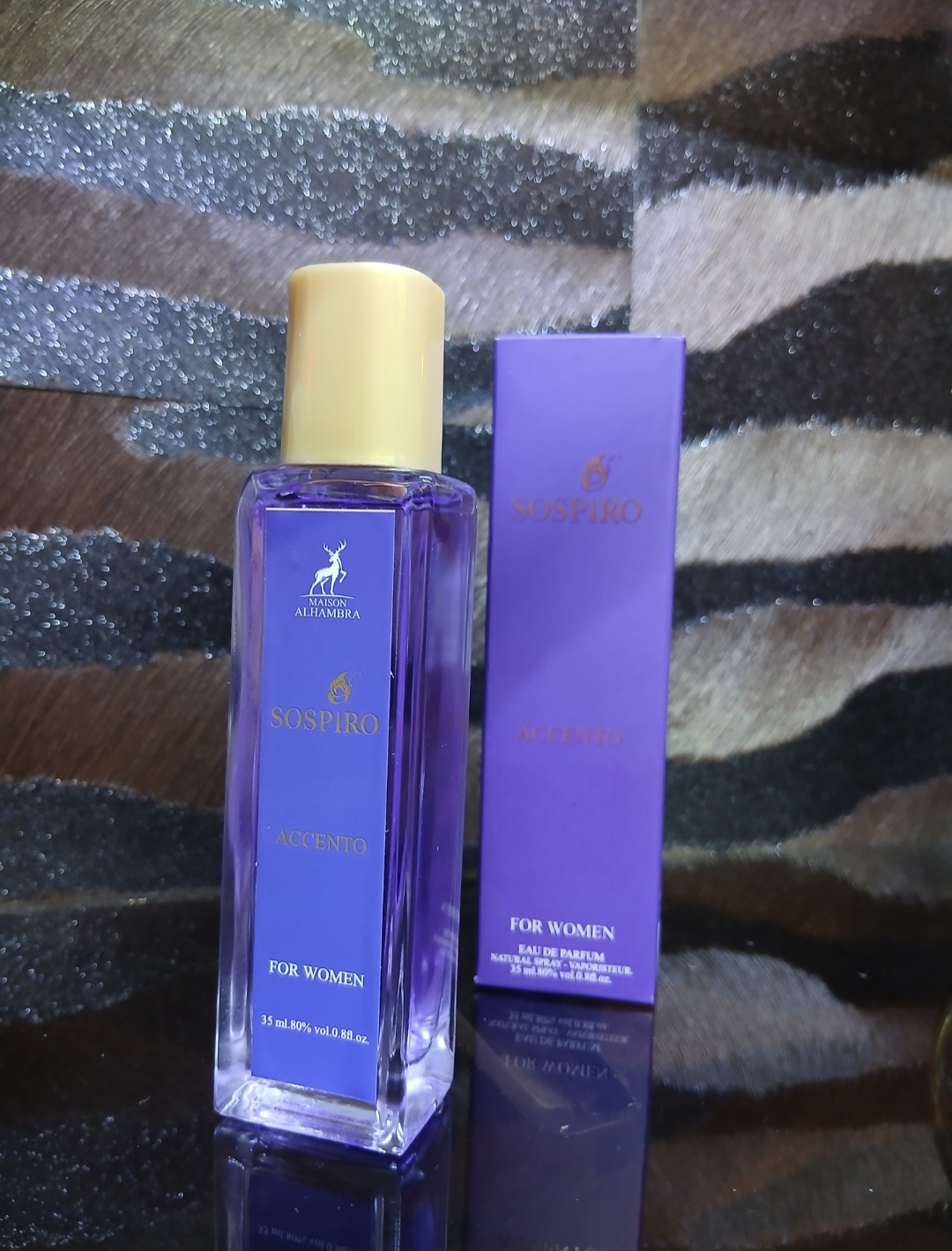ادکلن سوسپیرو اسنتو شرکتی الحمبرا حجم 35 میل