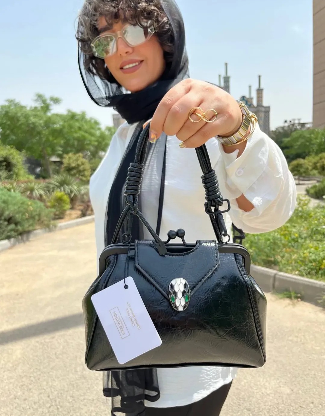 کیف زنانه بولگاری دهنه دار
