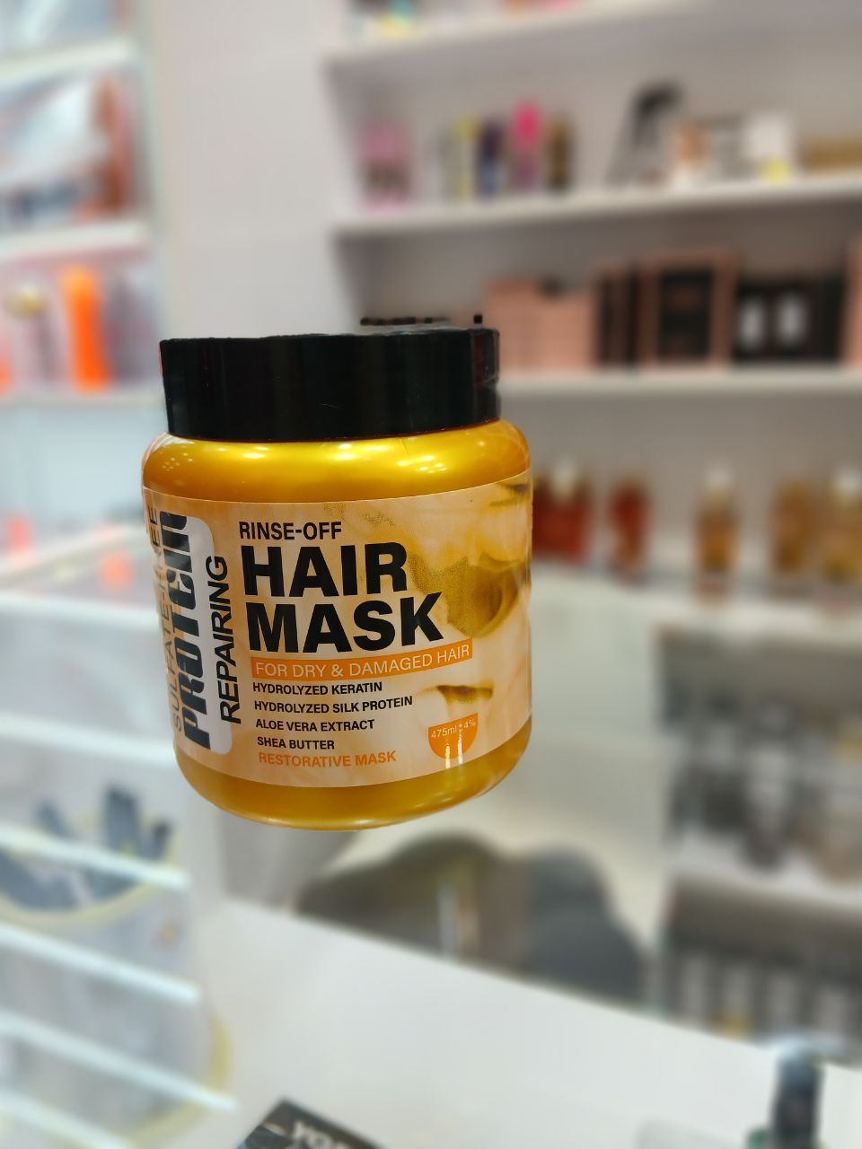 ماسک مو ترمیم‌کننده Hair Mask مناسب موهای خشک و آسیب‌دیده