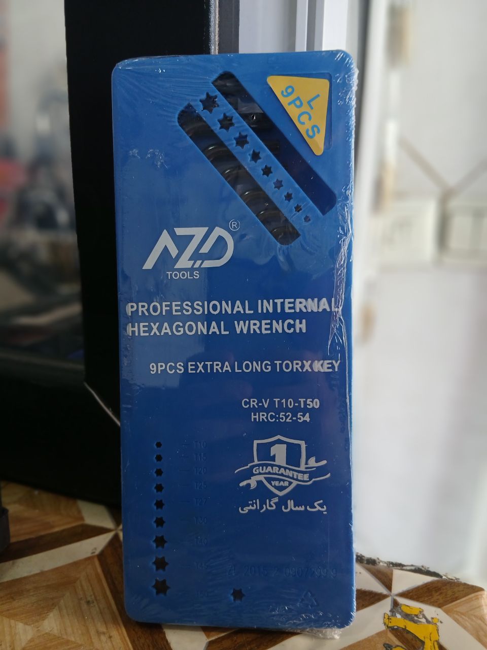 مجموعه آچار آلن 9 عددی AZD
