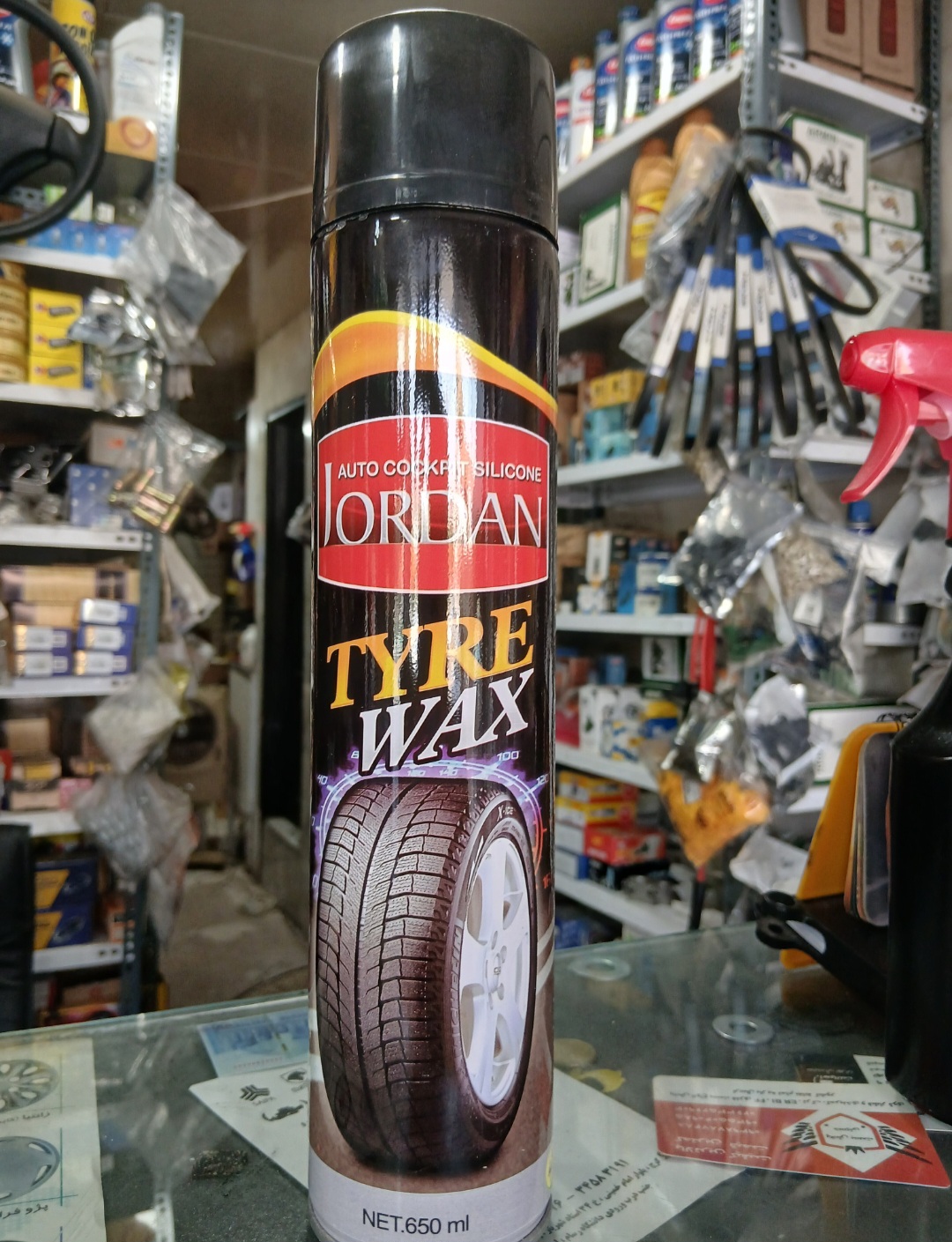 واکس لاستیک Jordan Tyre Wax