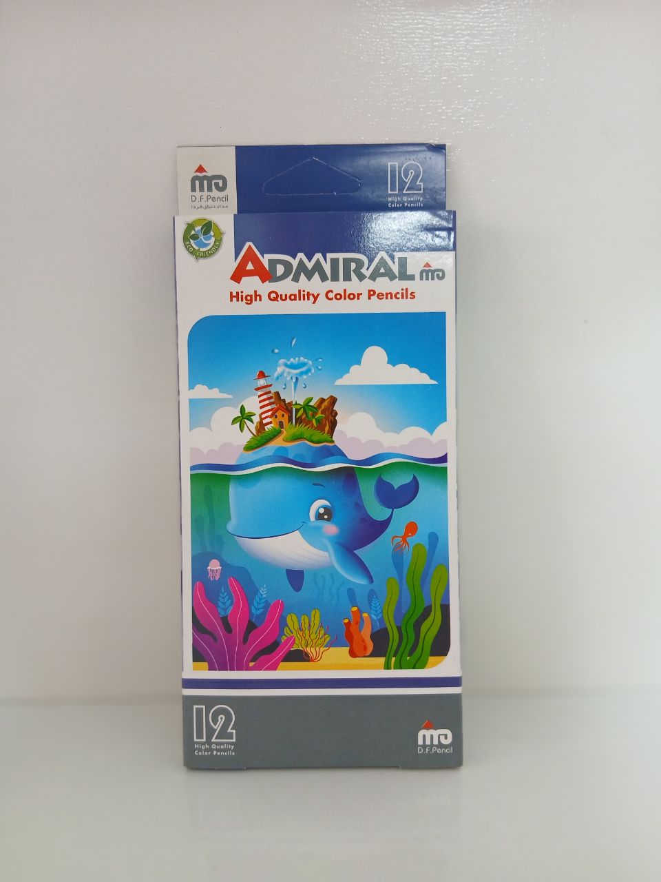 مداد رنگی 12 رنگ ADMIRAL