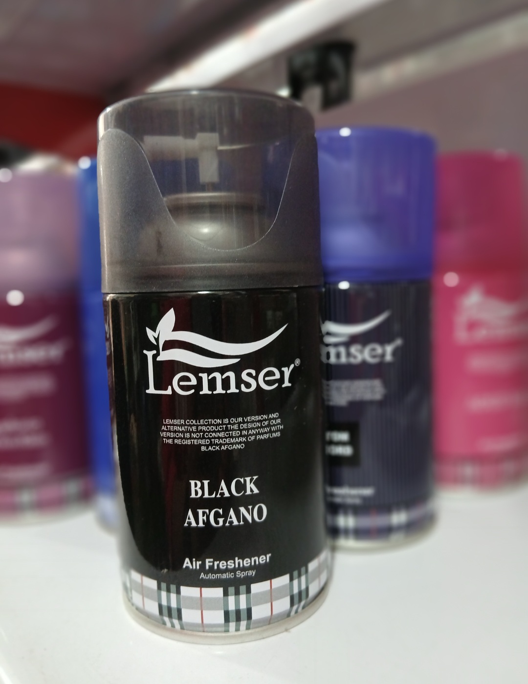 اسپری خوشبوکننده لمسر مدل BLACK AFGANO حجم 250 میلی لیتر