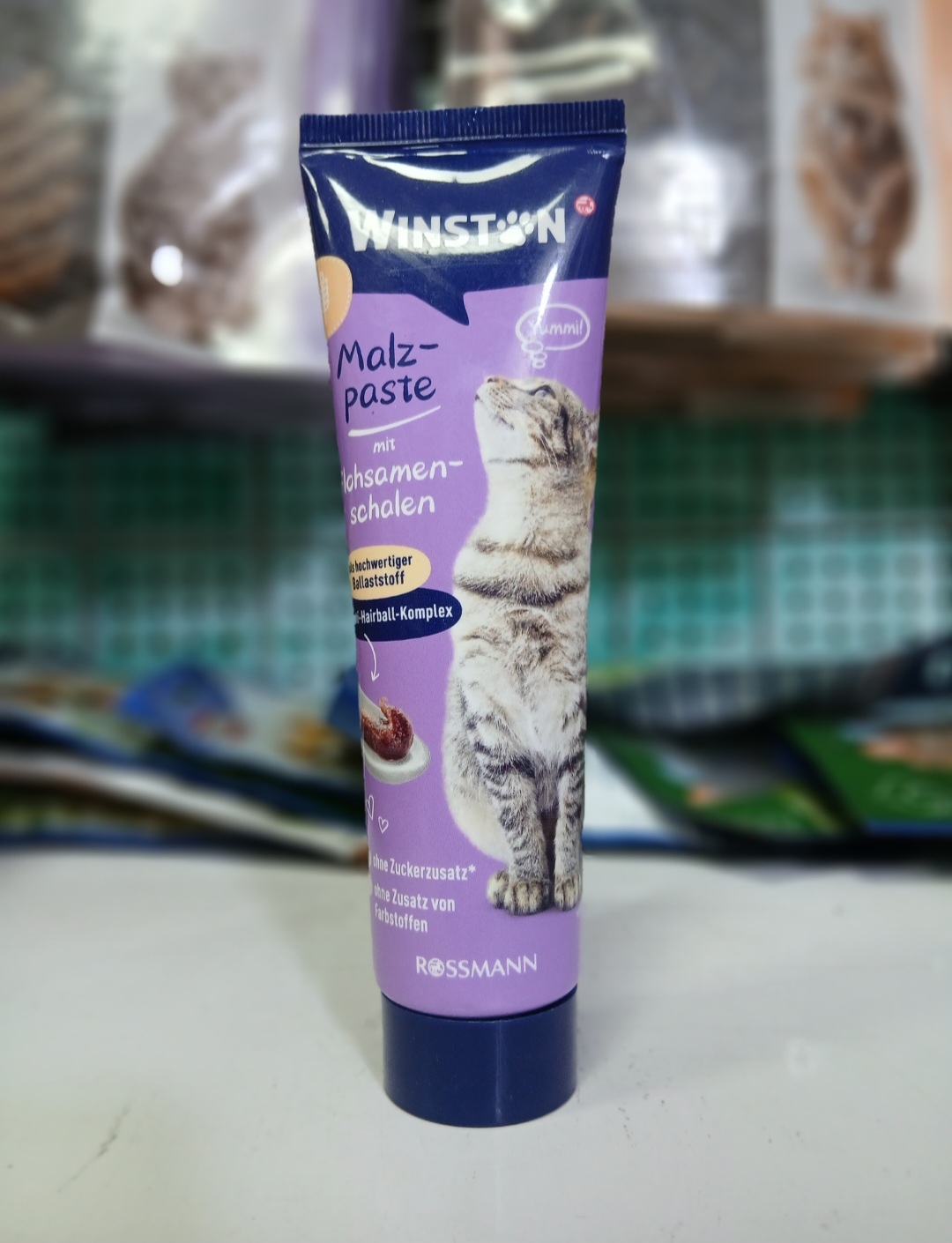 خمیر مالت گربه Winston با طعم مرغ