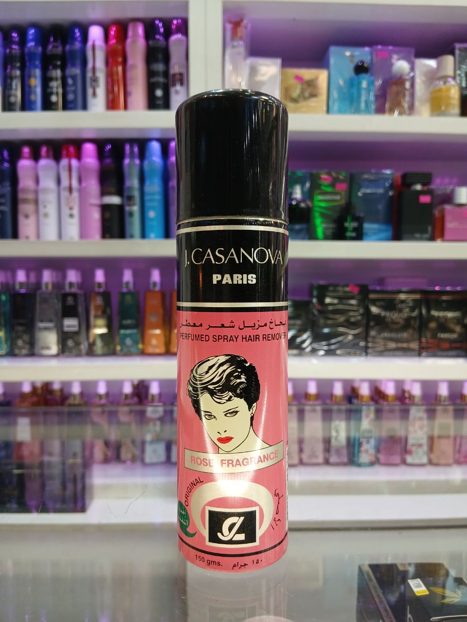 اسپری مو کازانووا پاریس مدل Rose Fragrant