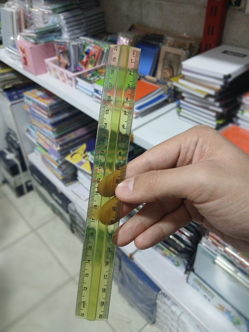 خط کش ژله ای 20سانت
