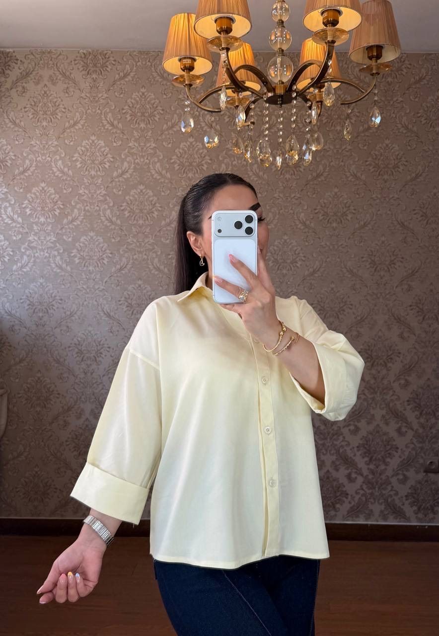 شومیز باکسی سیلک