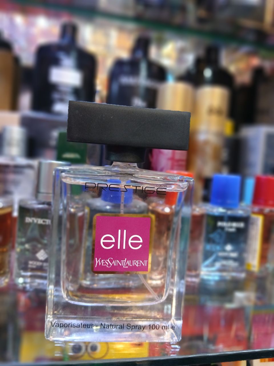 ادوپرفیوم نیو پرستیژ کالر مدل YSL elle Intense حجم 100 میلیلیتر