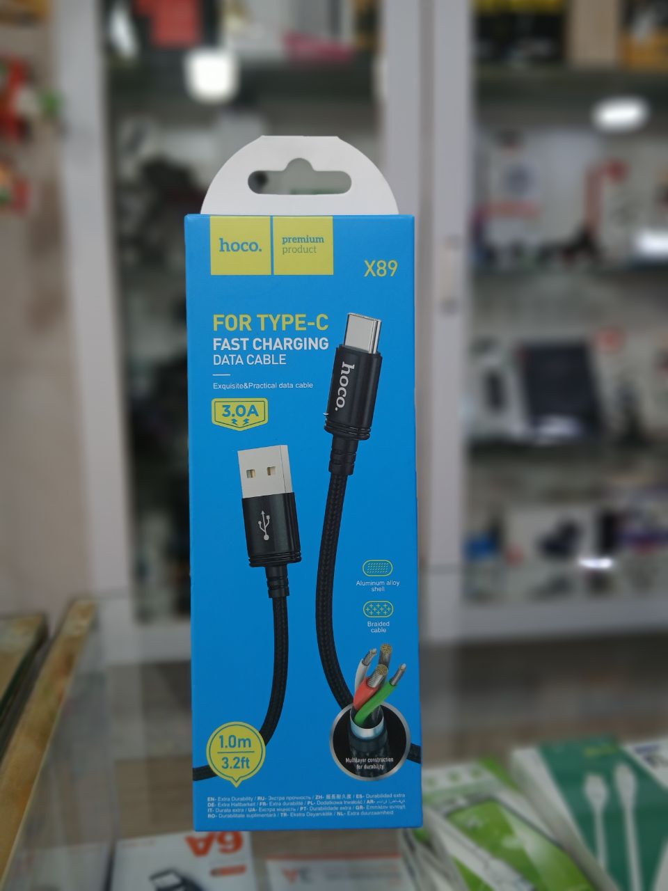 کابل شارژ USB به Type-Cهوکو ( hoco ) مدل X89