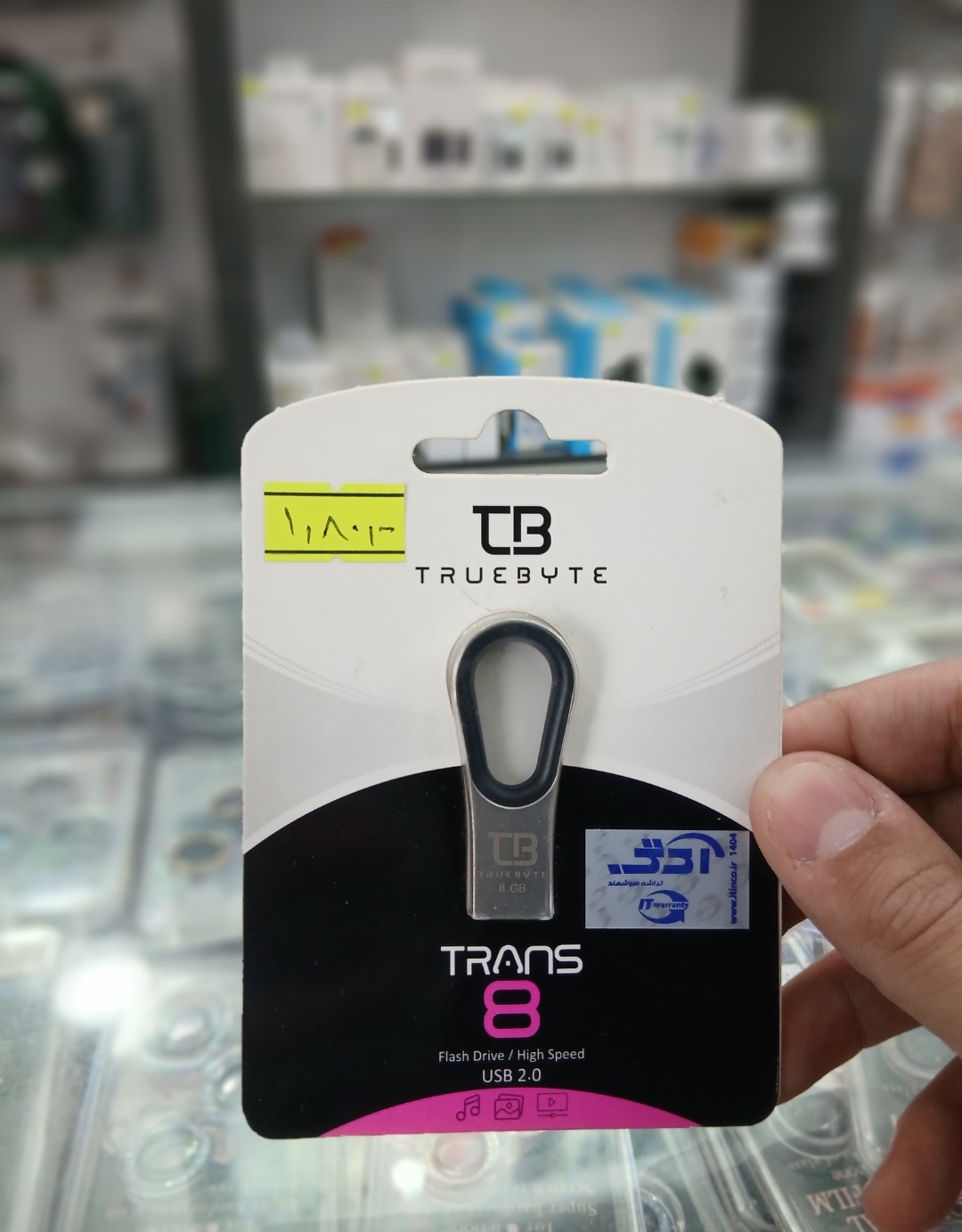 فلش مموری تروبایت مدل Truebyte Trans ظرفیت 8 گیگابایت