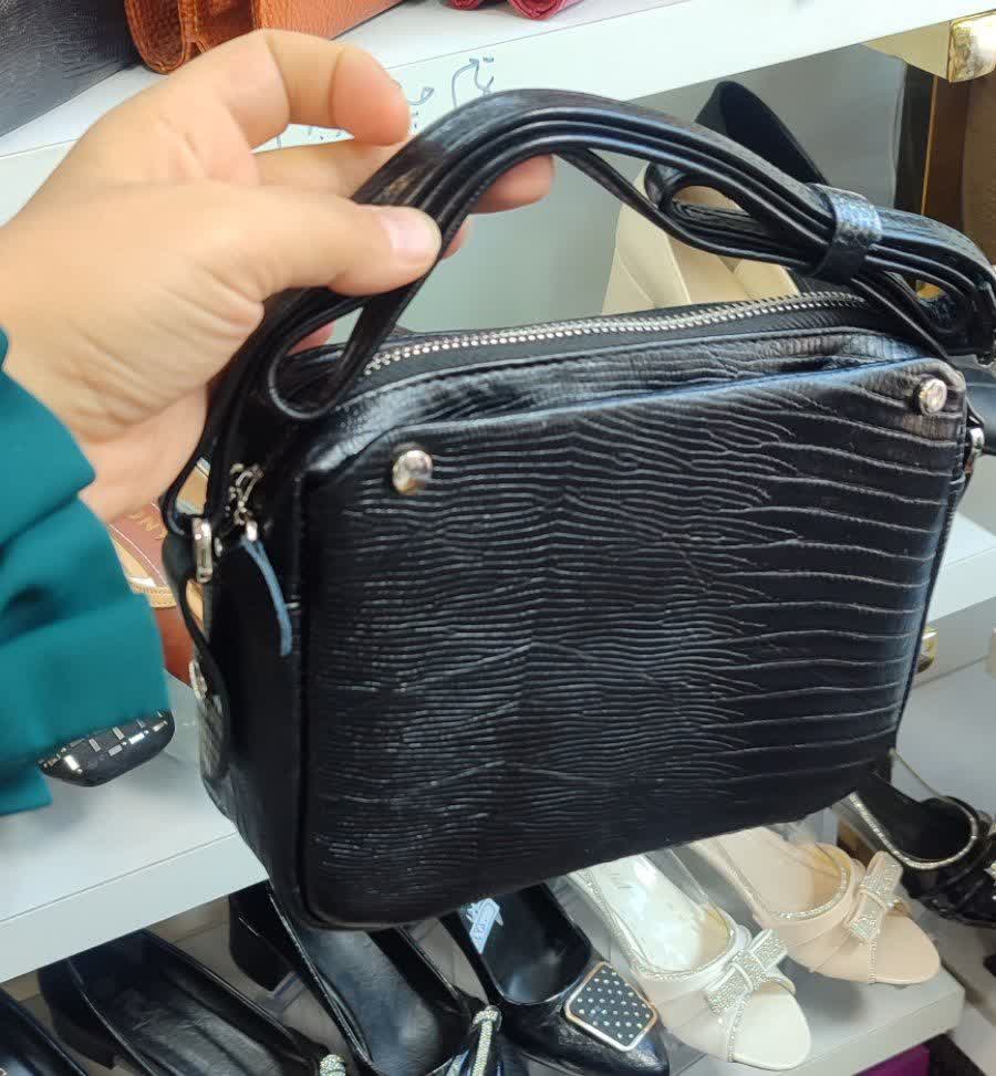 کیف زنانه تمام چرم طبیعی گاوی