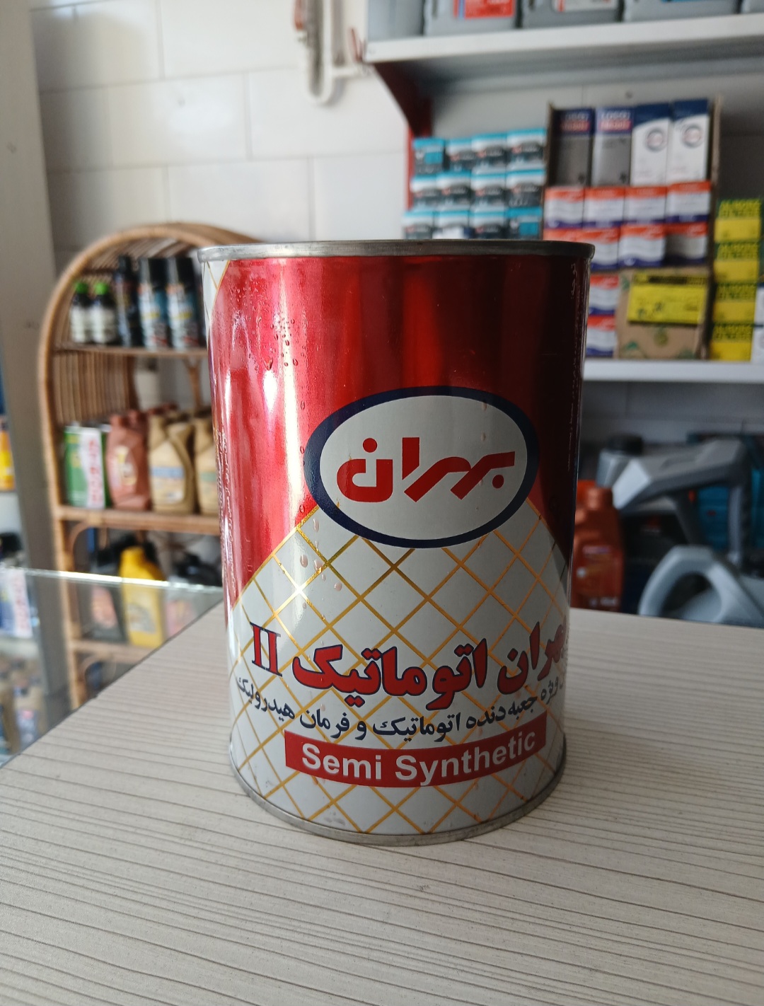 روغن جعبه دنده اتوماتیک و فرمان هیدرولیک بهران مدل اتوماتیک 2 حجم 1 لیتر