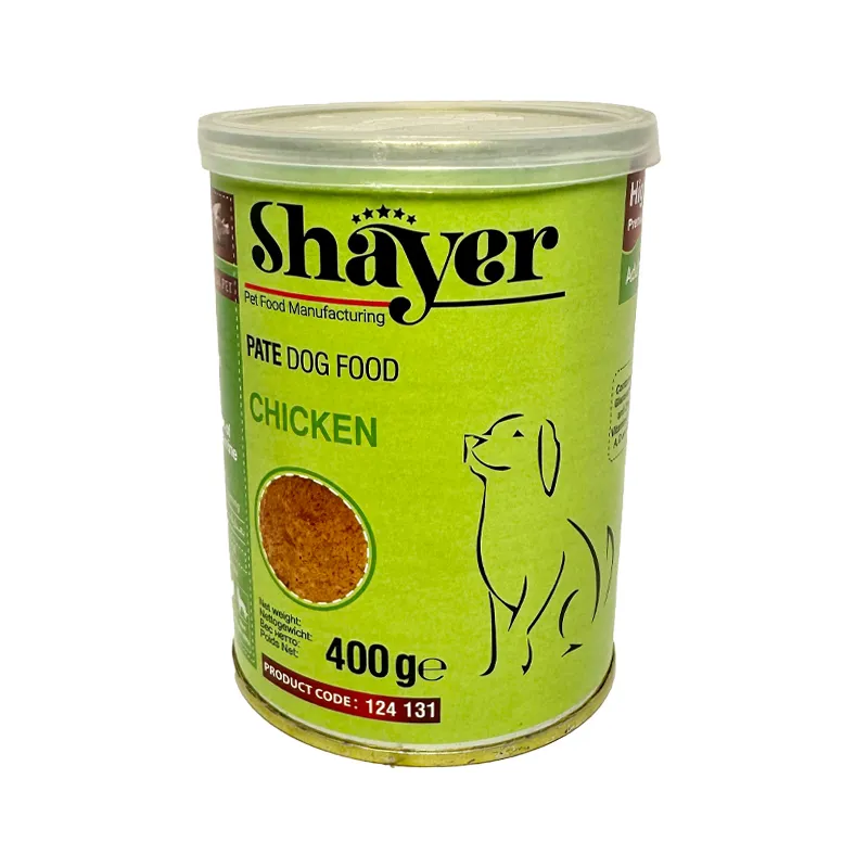 کنسرو سگ شایر مرغ400g