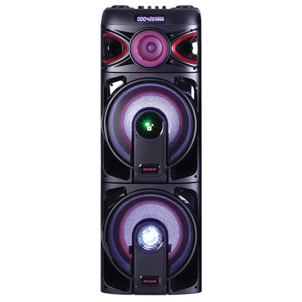 اسپیکر 1 تیکه 2 ساب شارژی قابل حمل آیوا مدل AW-X1124DSP PRO 12