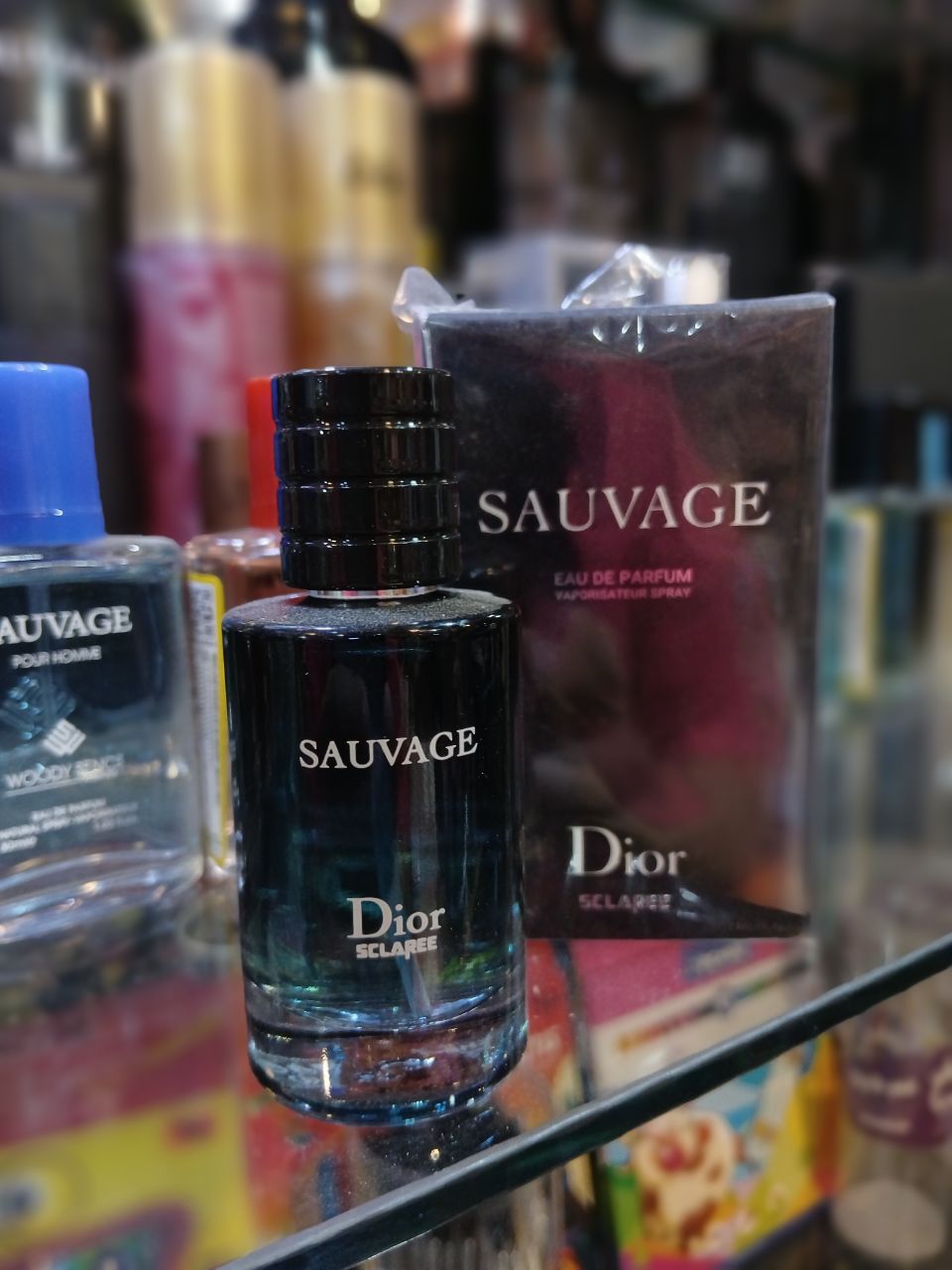 ادوپرفیوم مردانه اسکلاره 100 میل مدل SAUVAGE Dior