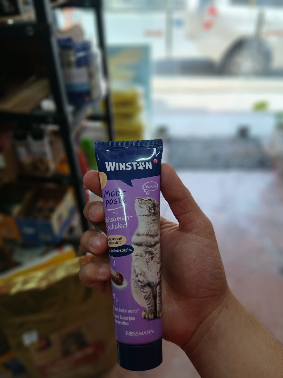خمیر مالت گربه Winston