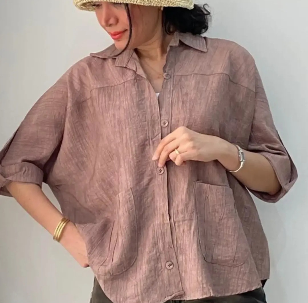 شومیز باکسی ساده