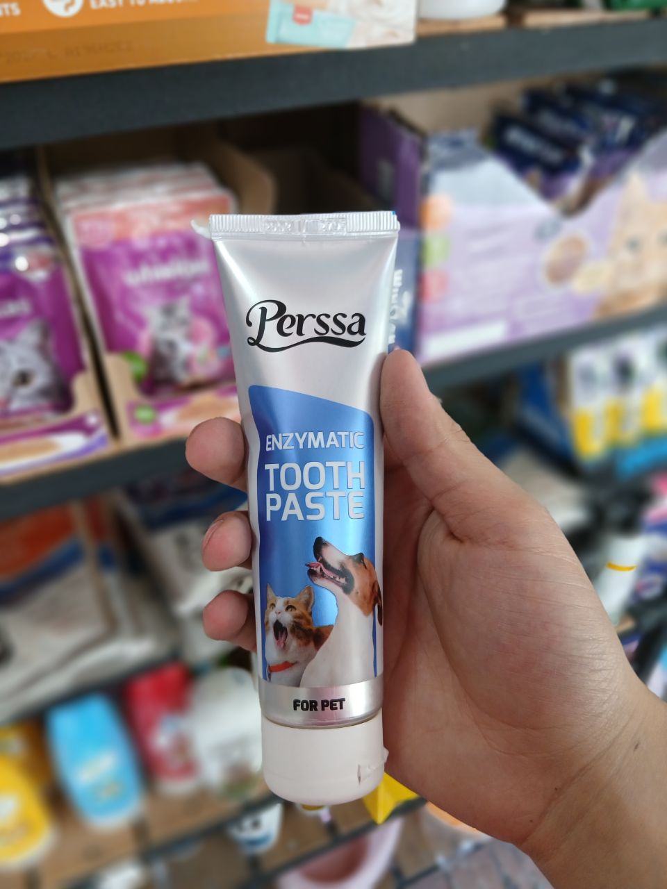 Perssa Enzymatic Toothpaste خمیر دندان حیوانات خانگی
