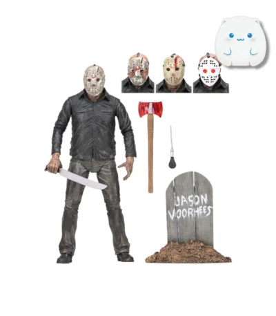 اکشن فیگور جیسون وورهیز نکا (Friday the 13th) مدل Ultimate همراه با اکسسوری و سنگ قبر