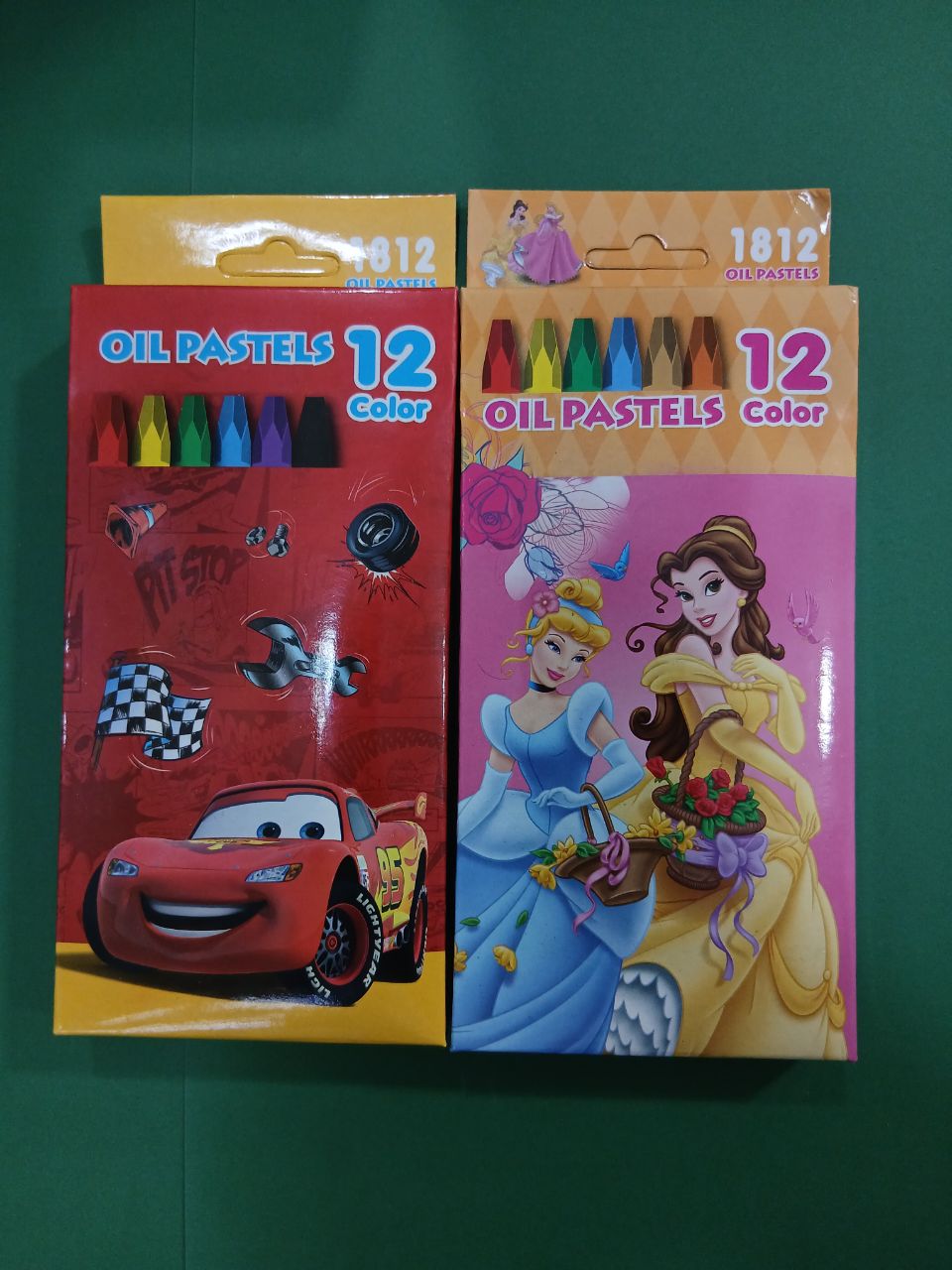مداد شمعی 12 رنگ بچگانه