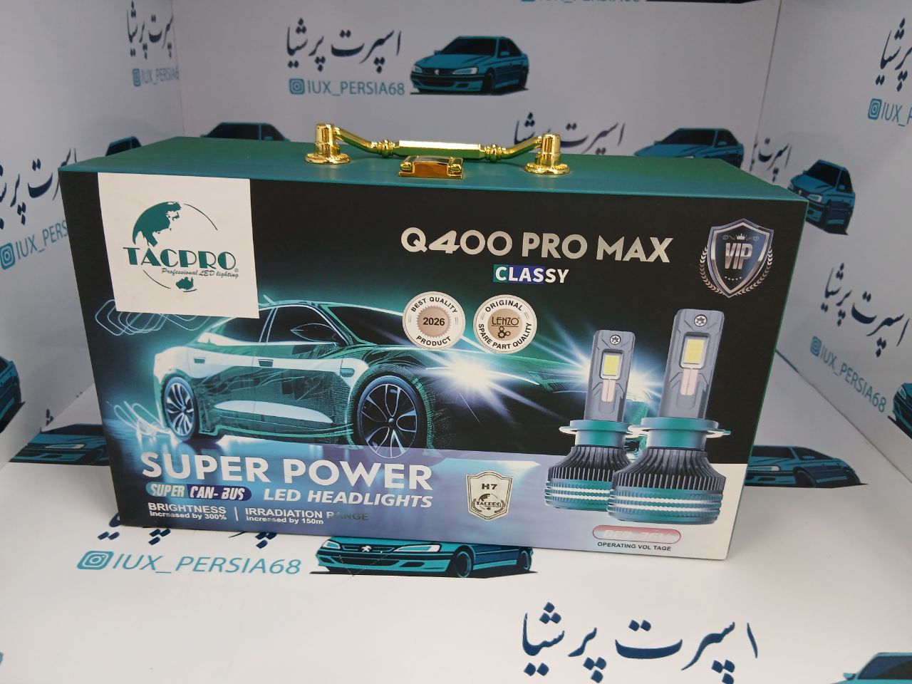 لامپ LED خودرو Gharib-Dust مدل G400 PRO MAX
