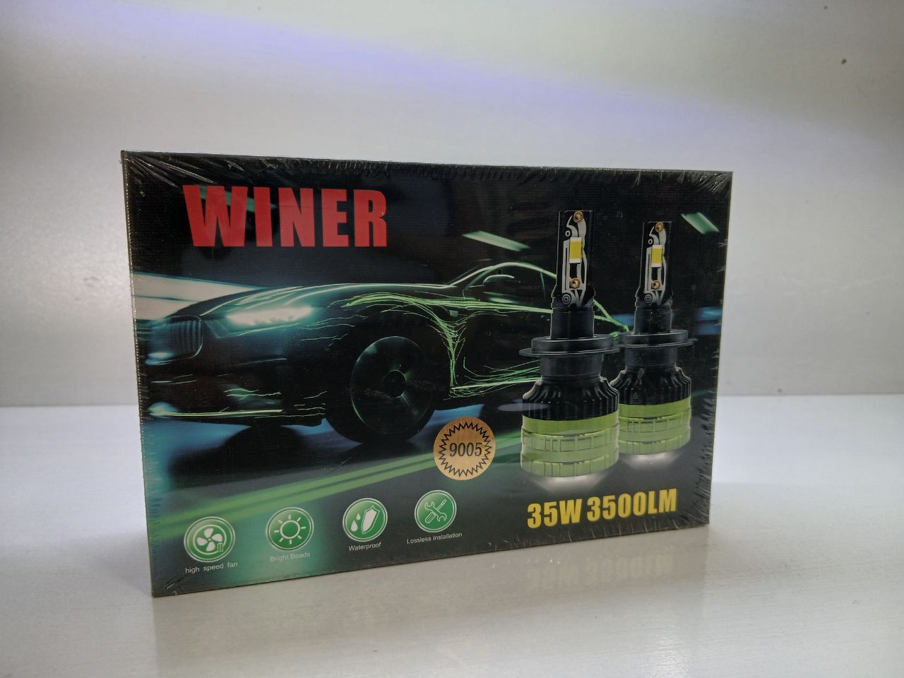لامپ LED چراغ خودرو WINER مدل 35 وات 3500 لومن