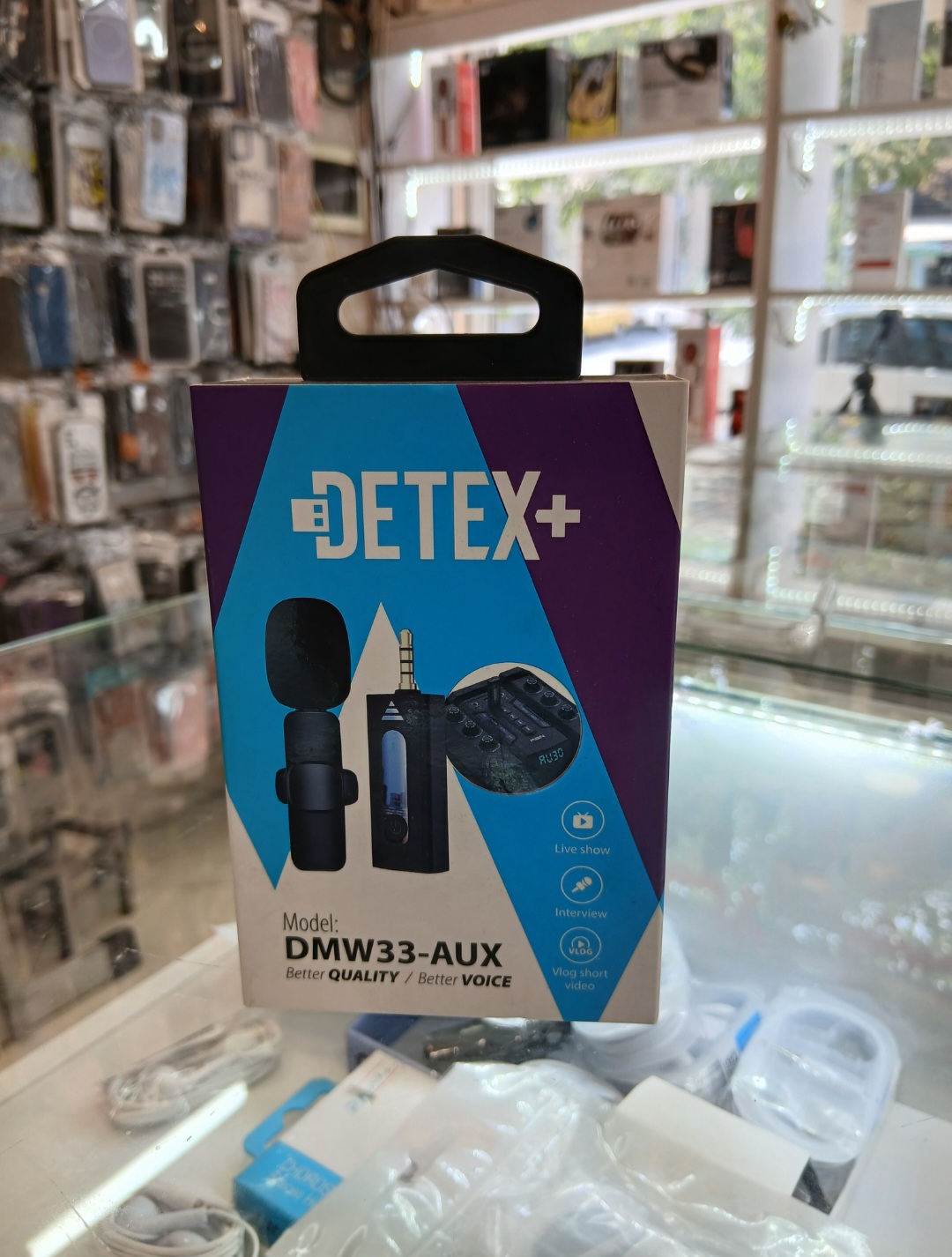 میکروفون بی سیم DETEX مدل DMW33