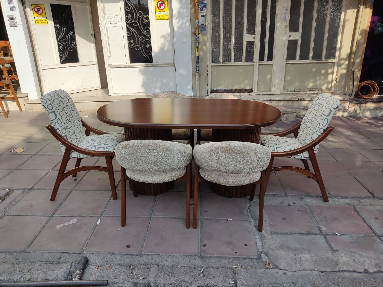 میز ناهارخوری 6 نفره مدل ایلیا