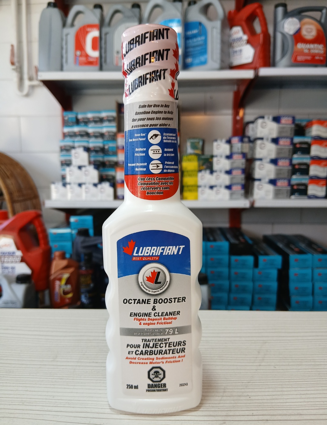 مکمل بنزین اکتان بوستر لوبریفنت250ml