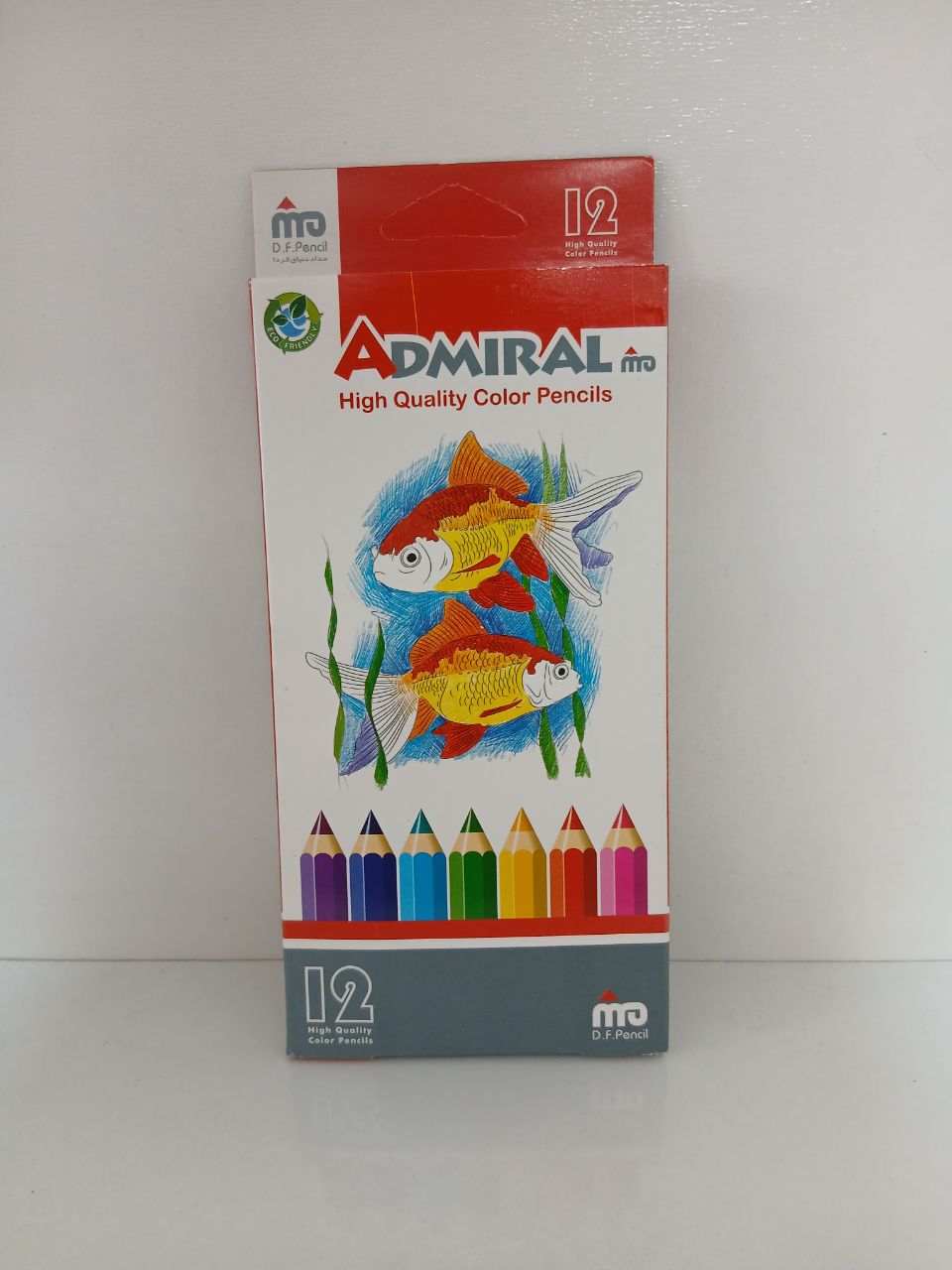 مداد رنگی 12 رنگ ADMIRAL