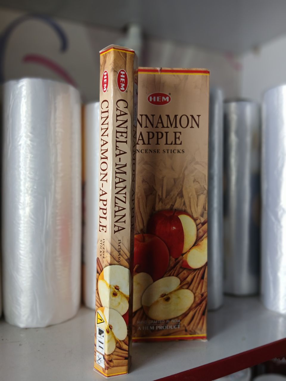 عود خوشبوکننده HEM رایحه سیب دارچین cinnamon apple