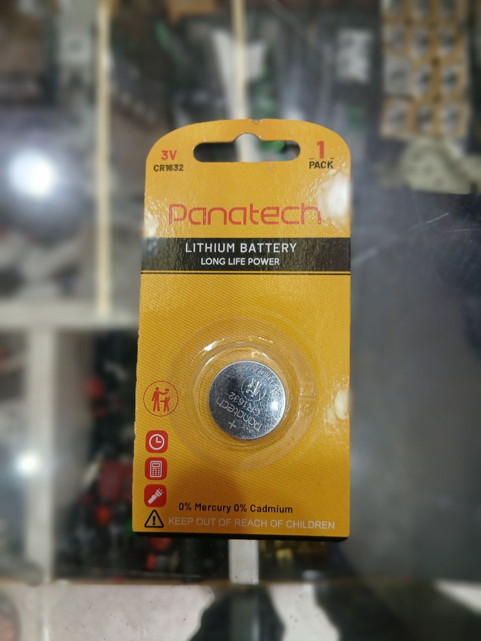 باتری سکه ای لیتیومی پاناتک Panatech مدل Cr1632
