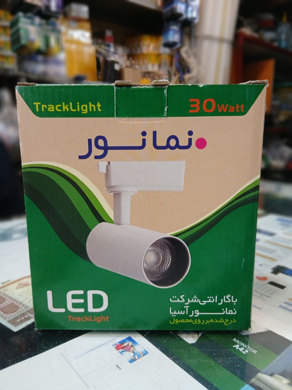 چراغ ریلی LED سی وات نمانور
