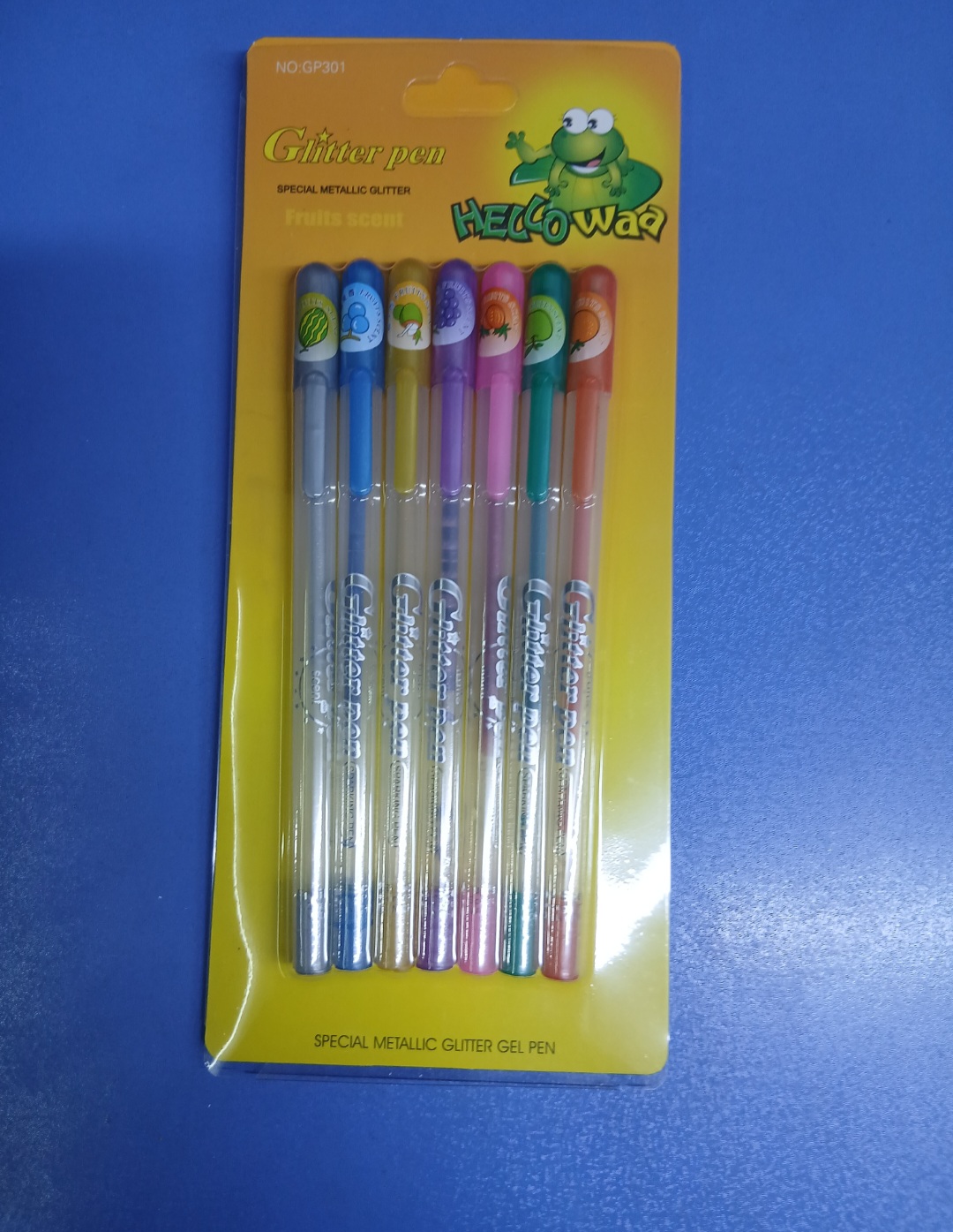 خودکار اکلیلی 12 رنگ مدل Glitter Pen