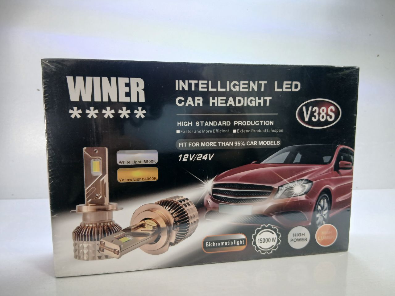لامپ LED چراغ خودرو WINER مدل V38S